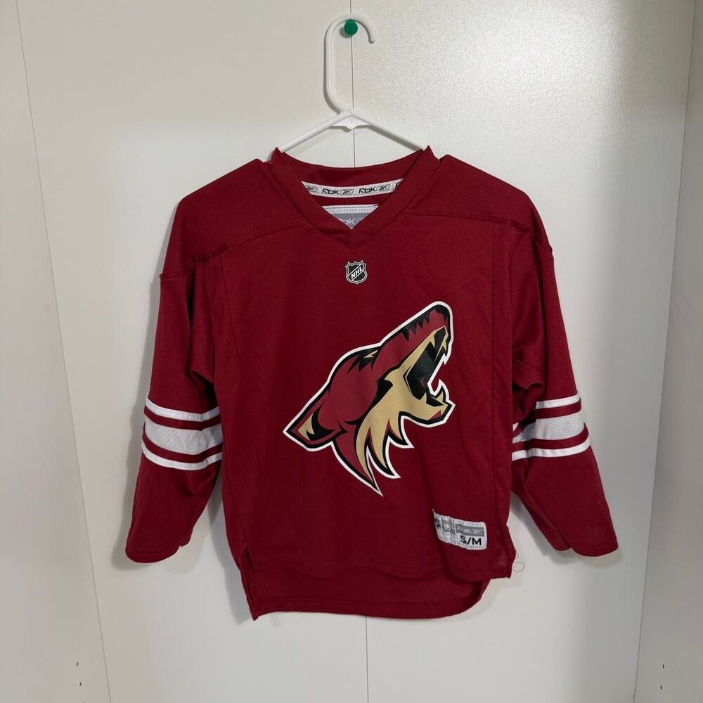 Reebok Red and Burgundy Jersey